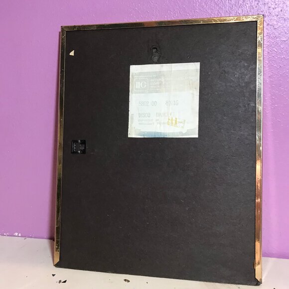 John Travolta Disco Wall Hanging Framed Mirror Art Dancing Saturday Night Fever - Picture 10 of 10